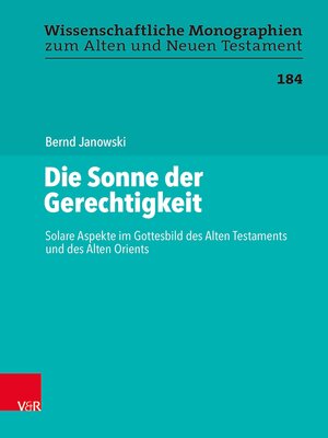 cover image of Die Sonne der Gerechtigkeit